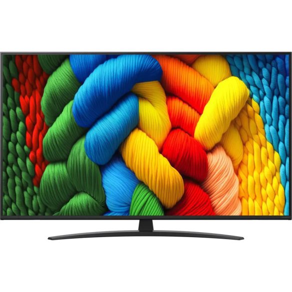LG NanoCell AI 55NANO81A6A 139,7 cm (55") 4K Ultra HD Smart Wi-Fi Fekete Televízió