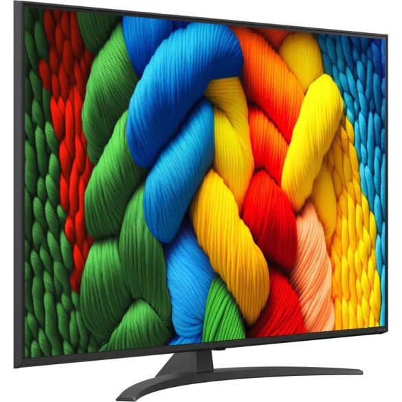 LG NanoCell AI 55NANO81A6A 139,7 cm (55") 4K Ultra HD Smart Wi-Fi Fekete Televízió