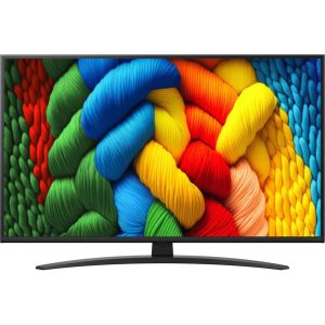 LG NanoCell AI 43NANO81A6A 109,2 cm (43") 4K Ultra HD Smart Wi-Fi Fekete Televízió