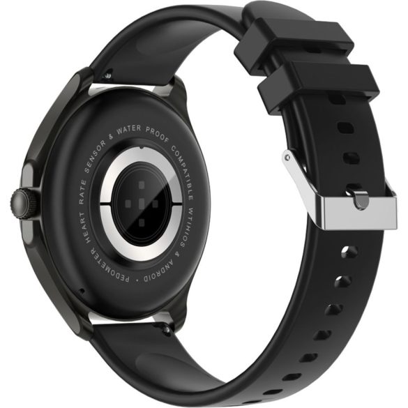 Beafon 402 3, 63 cm (1.43") AMOLED Sötét fémes GPS 402EU001BB okosóra