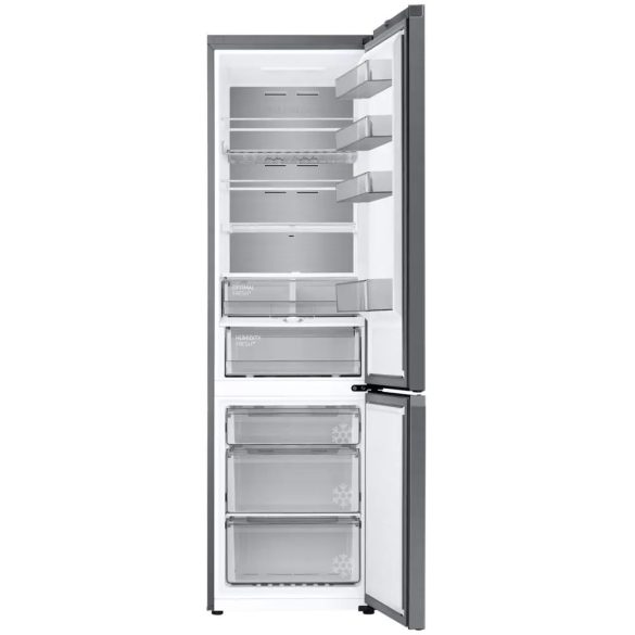 Samsung RL38C776ASR/EG 387L, 2400W, No Frost, 108kWh/év, (A), Ezüst kombinált hűtőszekrény