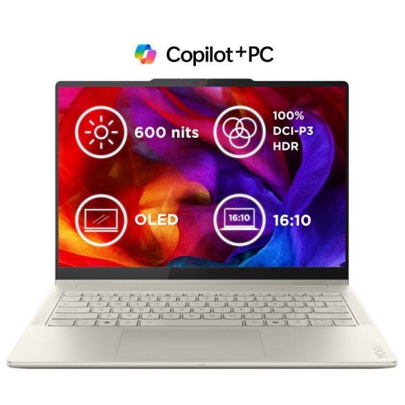 LENOVO Yoga 7 2-in-1 14" Érintőképernyős WUXGA AMD Ryzen AI 5 340/16/1/Int/W11 laptop