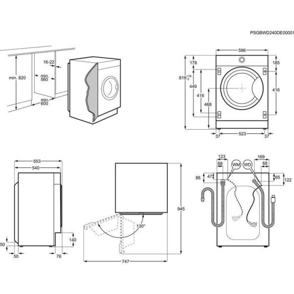 ELECTROLUX EW7W467WCI