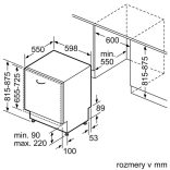 SIEMENS SN85EX56CE mosogatógép
