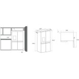 Whirlpool WQ9 MO1L Hűtőszekrény, hűtőgép